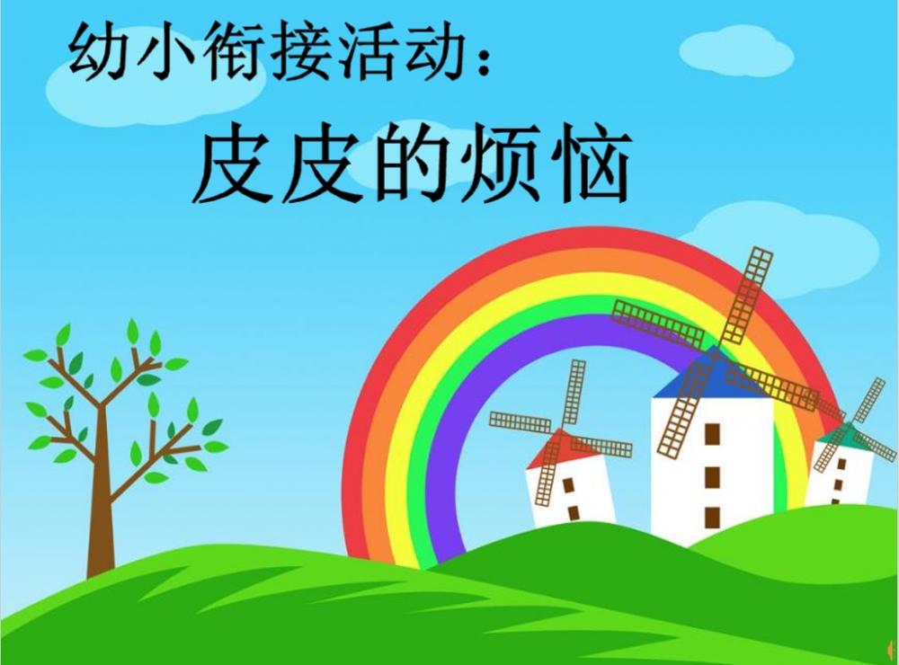 大班社会《皮皮的烦恼》：PPT+教案+视频