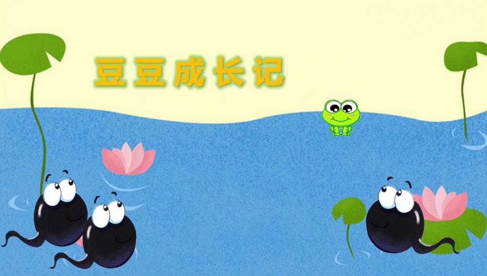 小班科学《豆豆成长记》：PPT+教案